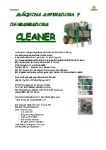 Recortadora -aspiradora Cleaner_Ortomec