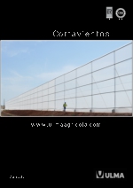 Ficha de estructura para cortavientos de ULMA Agrcola