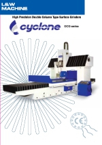 Rectificadora CNC tangencial doble columna Cyclone serie DCG