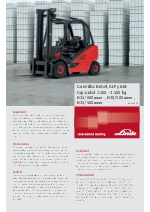 Carretillas di�sel, GLP y GNC H25/600 EVO, H30/500 EVO, H35/500 EVO Serie 393