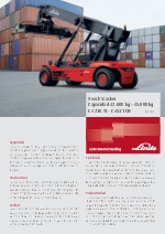 Reach Stacker C4230 TL-C4531 CH Serie 357