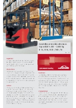 Carretillas retr�ctiles el�ctricas R14, R16, R20 / HD / N Serie 1120