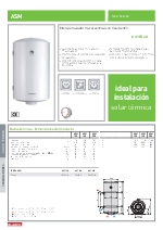 Interacumulador mural vertical de un serpentn ASM