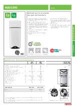 Bomba de calor mural Nuos Evo 80 - 110