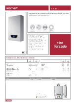 Calentador a gas instantneo de cmara abierta Next OFT