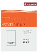 Calentador a gas instantneo de cmara abierta Next OFT