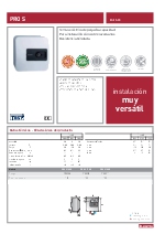Termo elctrico Pro S 10 / 15 / 30