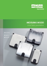 Interfaces panelables MSDD Modlink - Murrelektronik