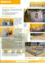 Mangas de saneamiento, mangas de carga, potros y cancillas_Instalaciones Ganaderas Pellitero