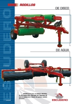 Rodillos de agua y de discos