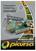 Trituradora Forestal Figther Martillo Fijo