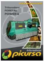 Trituradora Forestal Power-6