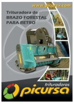 Trituradora Brazo Retro Forestal