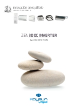 Equipo de aire acondicionado. Gama comercial: Zen 3D DC Inverter