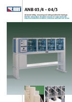 Mquina enrolladora, medidora y cortadora automtica de vendas mdicas, modelo ANB-3-4