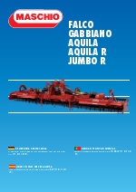 Gradas rotativas plegables maschio
