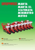 Elemento de siembra de precision gaspardo mtr