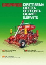 Gama sembradoras siembra directa gaspardo