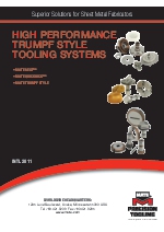 Utillaje para punzonadoras Trumpf