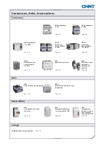 Contactores, reles y arrancadores