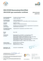 Declaracin conformidad EN15154-1-DVGW