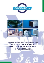 Maquinaria fabricacin Conductos Ventilacin/Aislamiento