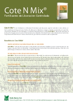 Cote N Mix: Fertilizante de liberacin controlada
