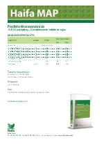 MKP y MAP: Fosfato monopotsico y fosfato monoamnico