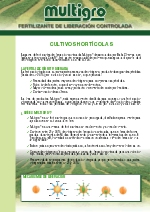 Multigro Horticolas: Fertilizante nitrogenado
