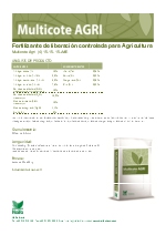 Multicote Agri 15-15-15: Fertilizantes de liberacin controlada