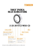 Rodamientos esfricos (nomenclatura) (EN)