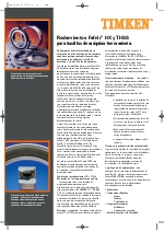 Rodamientos para husillos de alta velocidad