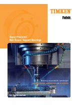 Rodamientos de soporte de husillos de bolas (EN)