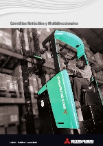 Carretillas Retrctiles y Multidireccionales Mitsubishi 1.4 - 2.5
