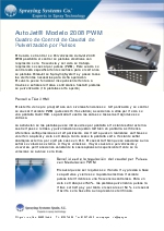 Equipo de pulverizacin con control de caudal por pulsos PWM