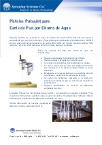 Pistola elctrica PulsaJet para corte y greado de pan