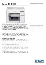 Impresora a color para etiquetas Epson TM_C3500