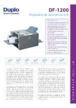 Plegadora Duplo DF-1200