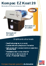 Barnizadora UV Kompac EZ Koat 20