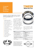 Rodamientos de precisin de rodillos cruzados para mquina-herramients (EN)
