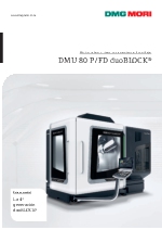 Mquina fresado universal DMU80P duoblock