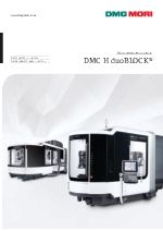 Centro de Mecanizado horizontal DMC H duoBLOCK