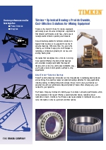 Cojinetes esfricos para minera y construccin (EN)