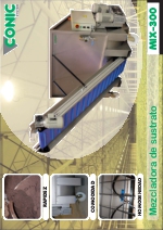 Mezcladora de sustratos MIX-300_Conic