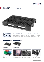 Palet de plstico Eco E7