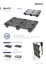 Palet europeo encajable Nest E1