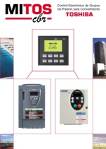Control electrnico grupos de presin para convertidores Toshiba Mitos CBR