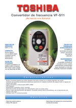 Convertidor de frecuencia Toshiba VF-S11