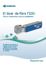 Lser de fibra Serie F de Domino