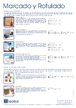 Sistemas manuales Estarcido (marcado y rotulado)